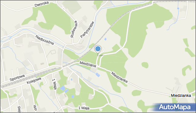 Janowice Wielkie, Leśna, mapa Janowice Wielkie