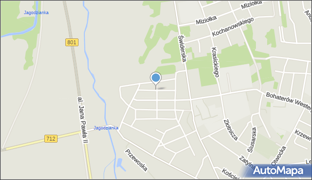Karczew powiat otwocki, Lelewela Joachima, mapa Karczew powiat otwocki