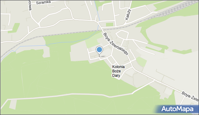 Katowice, Lepszego Kazimierza, mapa Katowic