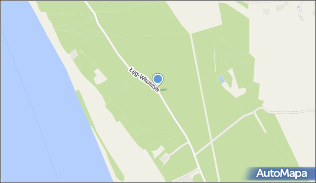 Łęg-Witoszyn, Łęg-Witoszyn, mapa Łęg-Witoszyn