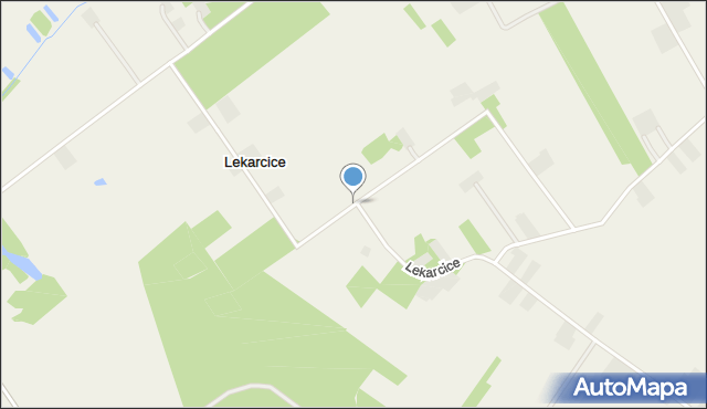 Lekarcice, Lekarcice, mapa Lekarcice