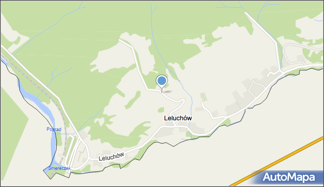 Leluchów, Leluchów, mapa Leluchów