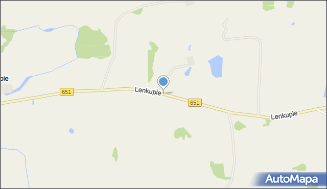 Lenkupie, Lenkupie, mapa Lenkupie