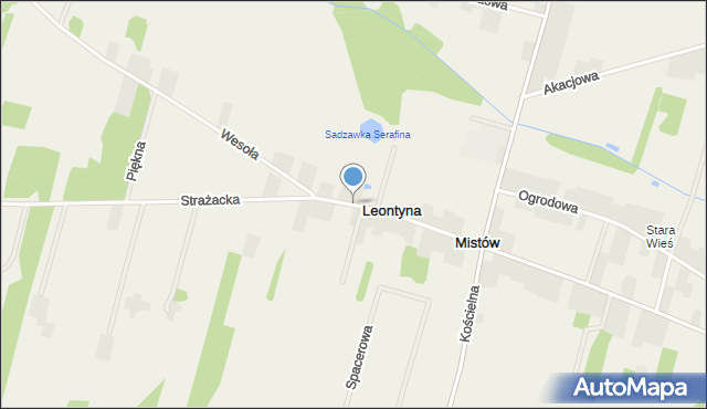 Leontyna, Leontyna, mapa Leontyna