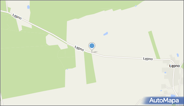 Łępno, Łępno, mapa Łępno