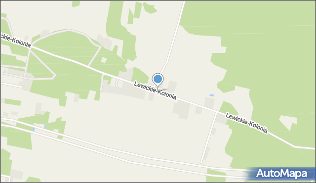 Lewickie-Kolonia, Lewickie-Kolonia, mapa Lewickie-Kolonia