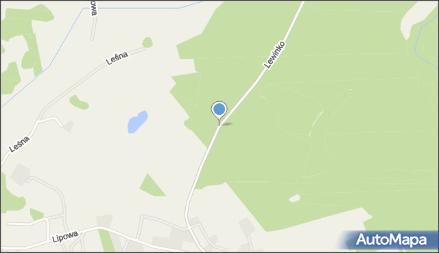 Lewinko, Lewinko, mapa Lewinko