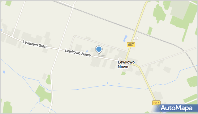 Lewkowo Nowe, Lewkowo Nowe, mapa Lewkowo Nowe