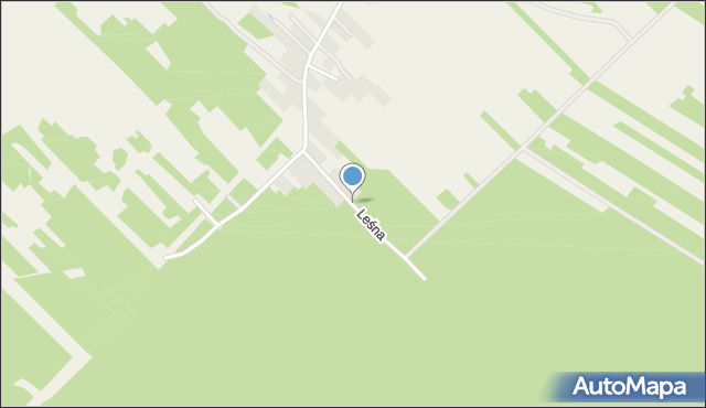 Lucynów Duży, Leśna, mapa Lucynów Duży
