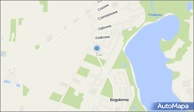 Mstowo, Leśna, mapa Mstowo