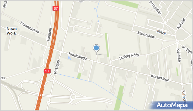 Nowa Wola gmina Lesznowola, Lewkonii, mapa Nowa Wola gmina Lesznowola