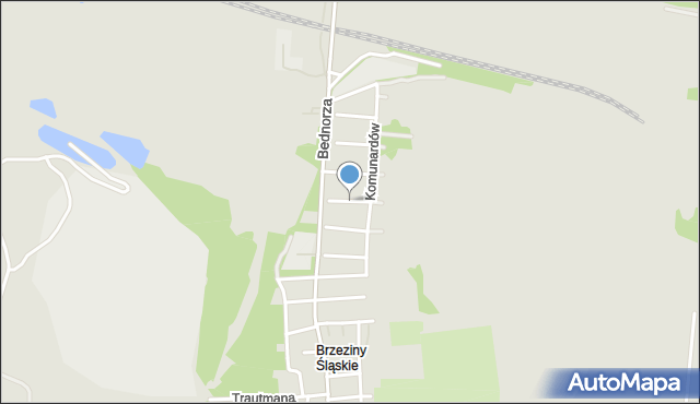 Piekary Śląskie, Lenartowicza Teofila Aleksandra, mapa Piekary Śląskie