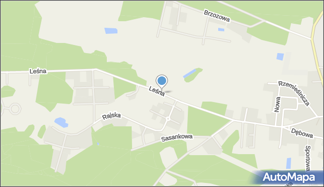 Płoty gmina Czerwieńsk, Leśna, mapa Płoty gmina Czerwieńsk