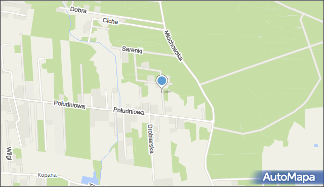 Żółwin gmina Brwinów, Leśne Echa, mapa Żółwin gmina Brwinów