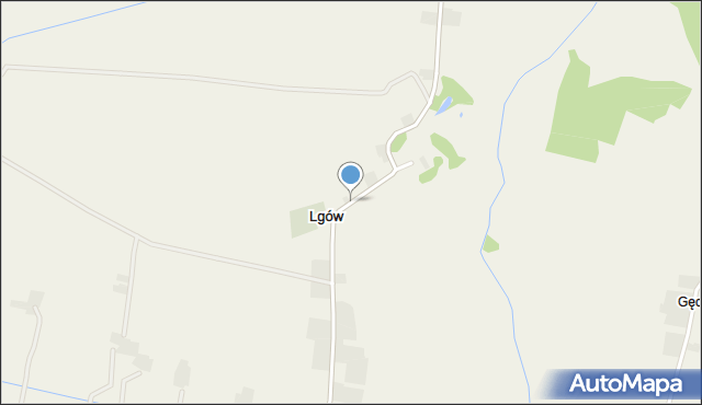 Lgów, Lgów, mapa Lgów