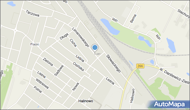 Aleksandrów Kujawski, Limanowskiego Bolesława, mapa Aleksandrów Kujawski