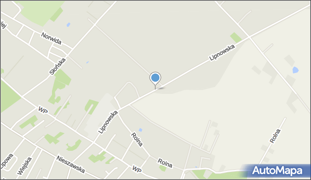 Ciechocinek, Lipnowska, mapa Ciechocinek