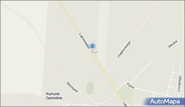 Dobrzyń nad Wisłą, Lipnowska, mapa Dobrzyń nad Wisłą