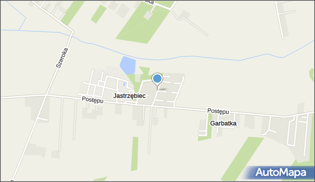 Jastrzębiec gmina Lesznowola, Lipowa, mapa Jastrzębiec gmina Lesznowola