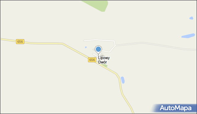 Lipowy Dwór, Lipowy Dwór, mapa Lipowy Dwór