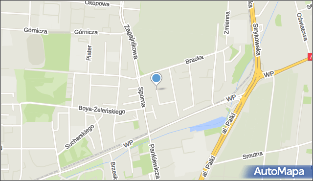 Łódź, Libelta Karola, mapa Łodzi