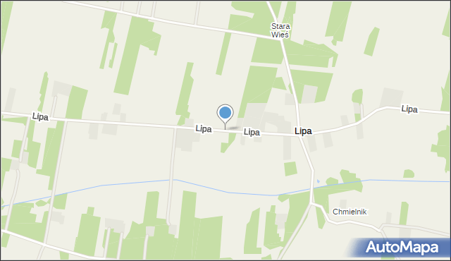 Mariampol gmina Głowaczów, Lipa, mapa Mariampol gmina Głowaczów