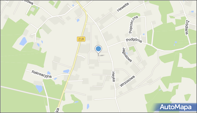 Nowy Dwór Wejherowski, Lipowa, mapa Nowy Dwór Wejherowski
