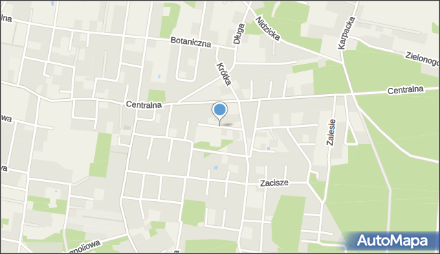 Osielsko, Limbowa, mapa Osielsko