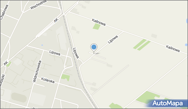 Podborze gmina Ostrów Mazowiecka, Lipowa, mapa Podborze gmina Ostrów Mazowiecka