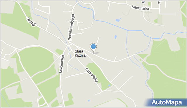 Ruda Śląska, Ligocka, mapa Rudy Śląskiej