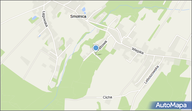 Smolnica gmina Sośnicowice, Lipowa, mapa Smolnica gmina Sośnicowice