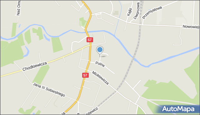 Wielbark powiat szczycieński, Lipowa, mapa Wielbark powiat szczycieński