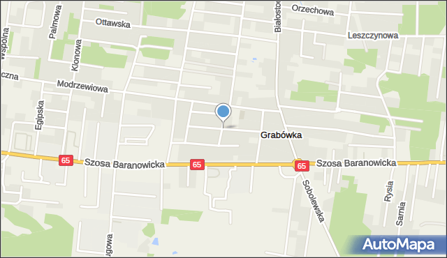 Zaścianki gmina Grabówka, Lipowa, mapa Zaścianki gmina Grabówka