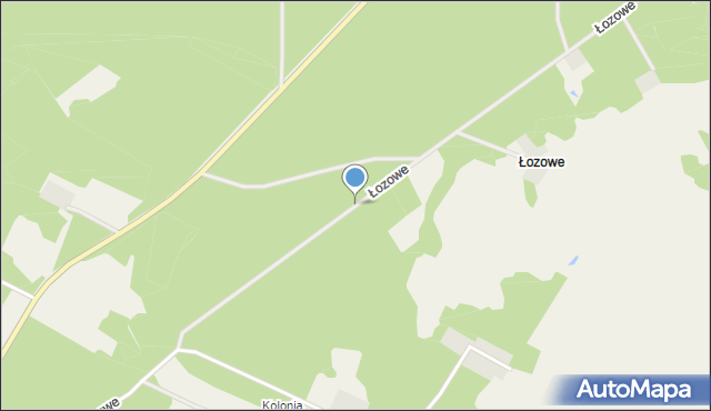 Lewkowo Nowe, Łozowe, mapa Lewkowo Nowe