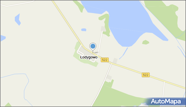 Łodygowo gmina Kisielice, Łodygowo, mapa Łodygowo gmina Kisielice