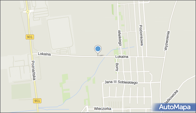 Pyskowice powiat gliwicki, Lokalna, mapa Pyskowice powiat gliwicki