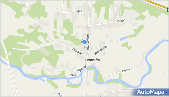 Chmielów gmina Bodzechów, Łukowa, mapa Chmielów gmina Bodzechów