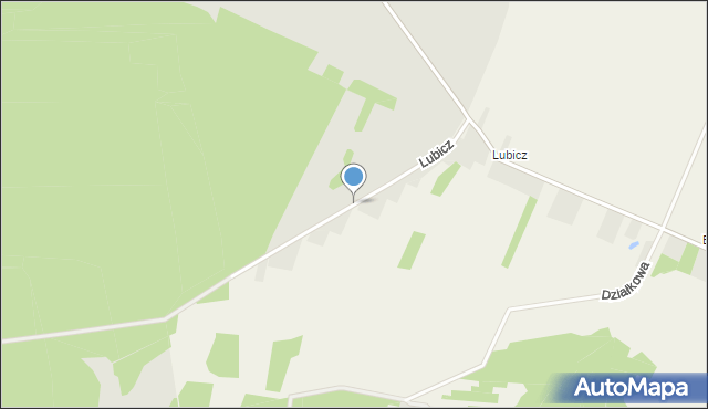 Cynków gmina Koziegłowy, Lubicz, mapa Cynków gmina Koziegłowy