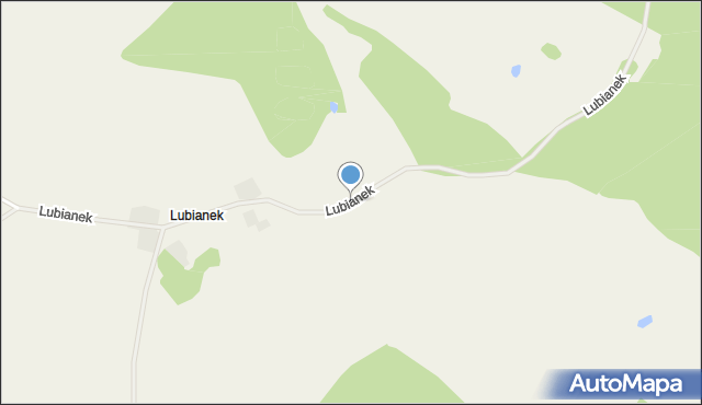 Lubianek, Lubianek, mapa Lubianek