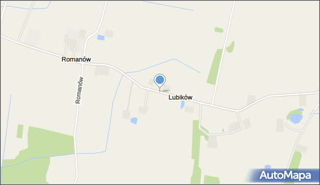 Lubików, Lubików, mapa Lubików