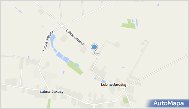 Łubna-Jarosłaj, Łubna-Jarosłaj, mapa Łubna-Jarosłaj