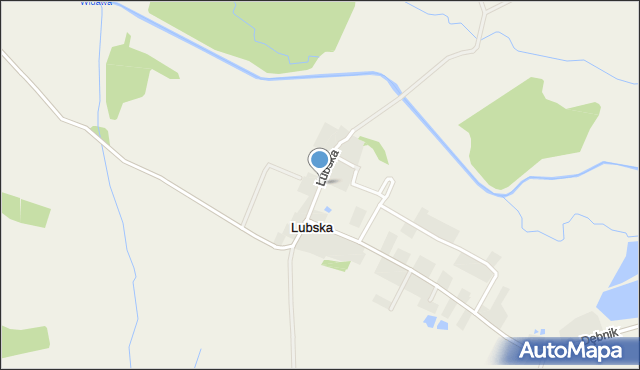 Lubska, Lubska, mapa Lubska