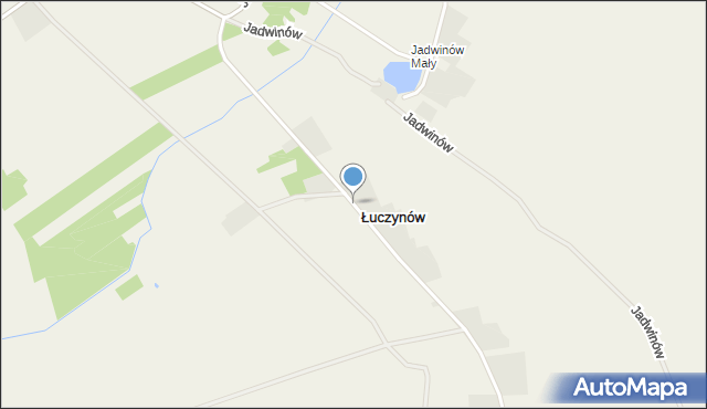Łuczynów gmina Policzna, Łuczynów, mapa Łuczynów gmina Policzna