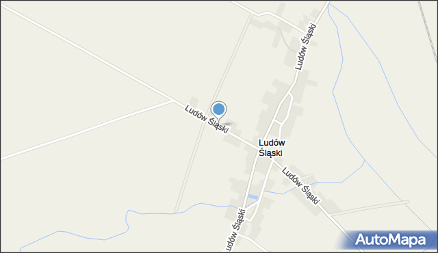 Ludów Śląski, Ludów Śląski, mapa Ludów Śląski