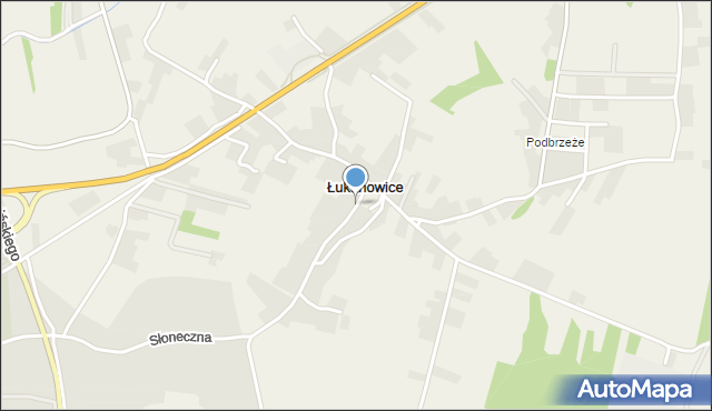 Łukanowice, Łukanowice, mapa Łukanowice