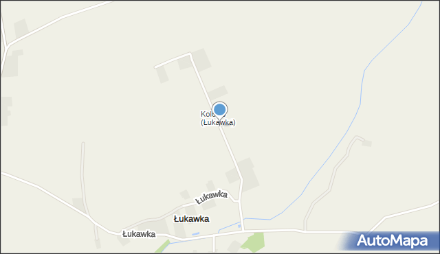 Łukawka gmina Wojciechowice, Łukawka, mapa Łukawka gmina Wojciechowice