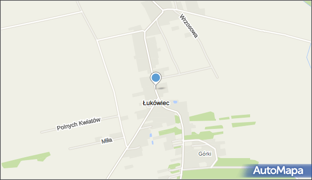 Łukówiec gmina Karczew, Łukówiec, mapa Łukówiec gmina Karczew