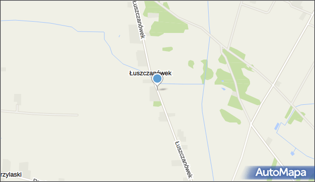 Łuszczanówek, Łuszczanówek, mapa Łuszczanówek