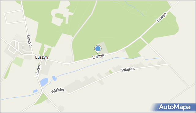 Luszyn, Luszyn, mapa Luszyn