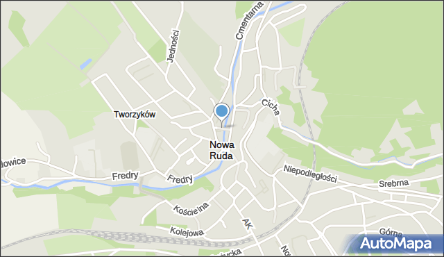 Nowa Ruda powiat kłodzki, Łukowa, mapa Nowa Ruda powiat kłodzki